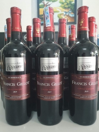 Rượu Vang Francis Gillot Pháp Cabernet Sauvignon 750ml 13.5%