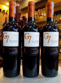 Rượu G7 Grand Reserva Cab Sauvignon 750ml 14vol- NK Chile 