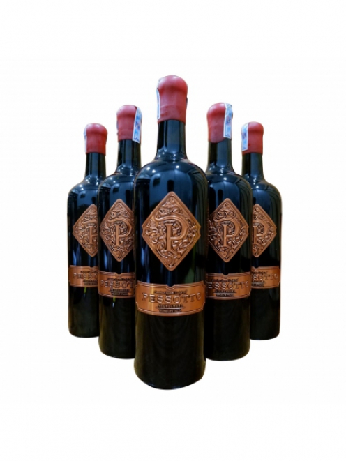  Rượu vang Pessotto Negroamaro 750 ml 16vol - nhập khẩu Ý