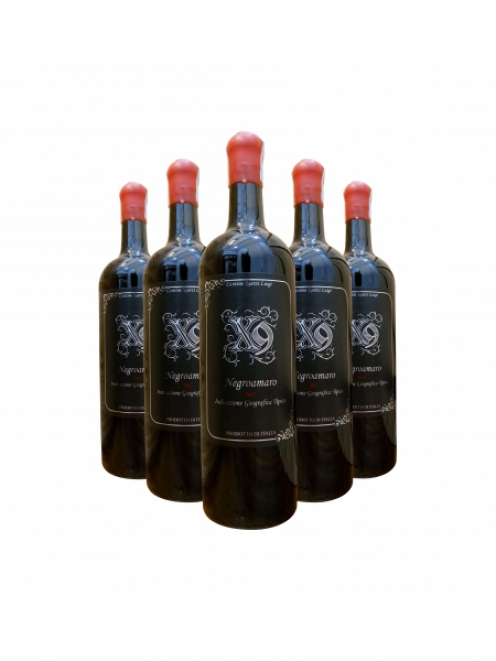Rượu vang X9 Negroamaro 750m, 16vol - nhập khẩu Ý