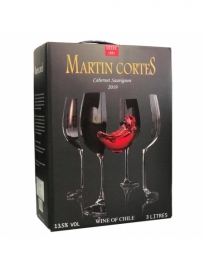 Rượu Vang Bình Chile Martin Cortes 3 lít