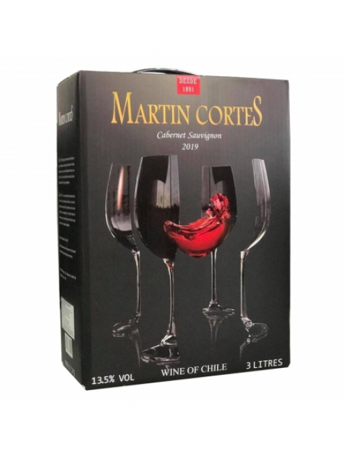 Rượu Vang Bình Chile Martin Cortes 3 lít