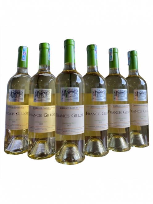 Rượu vang Pháp Francis Gillot Blanc 750ml 12,5%