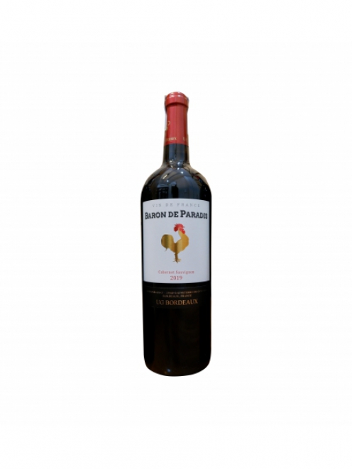 Rượu vang Pháp Baron De Paradis Cabernet Sauv 750ml 13,5 vol